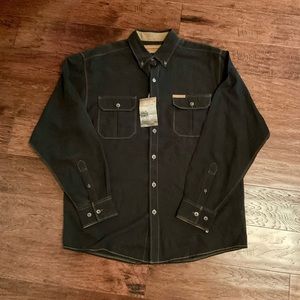 NWT Mens Clearwater Outfitters button down shirt size M